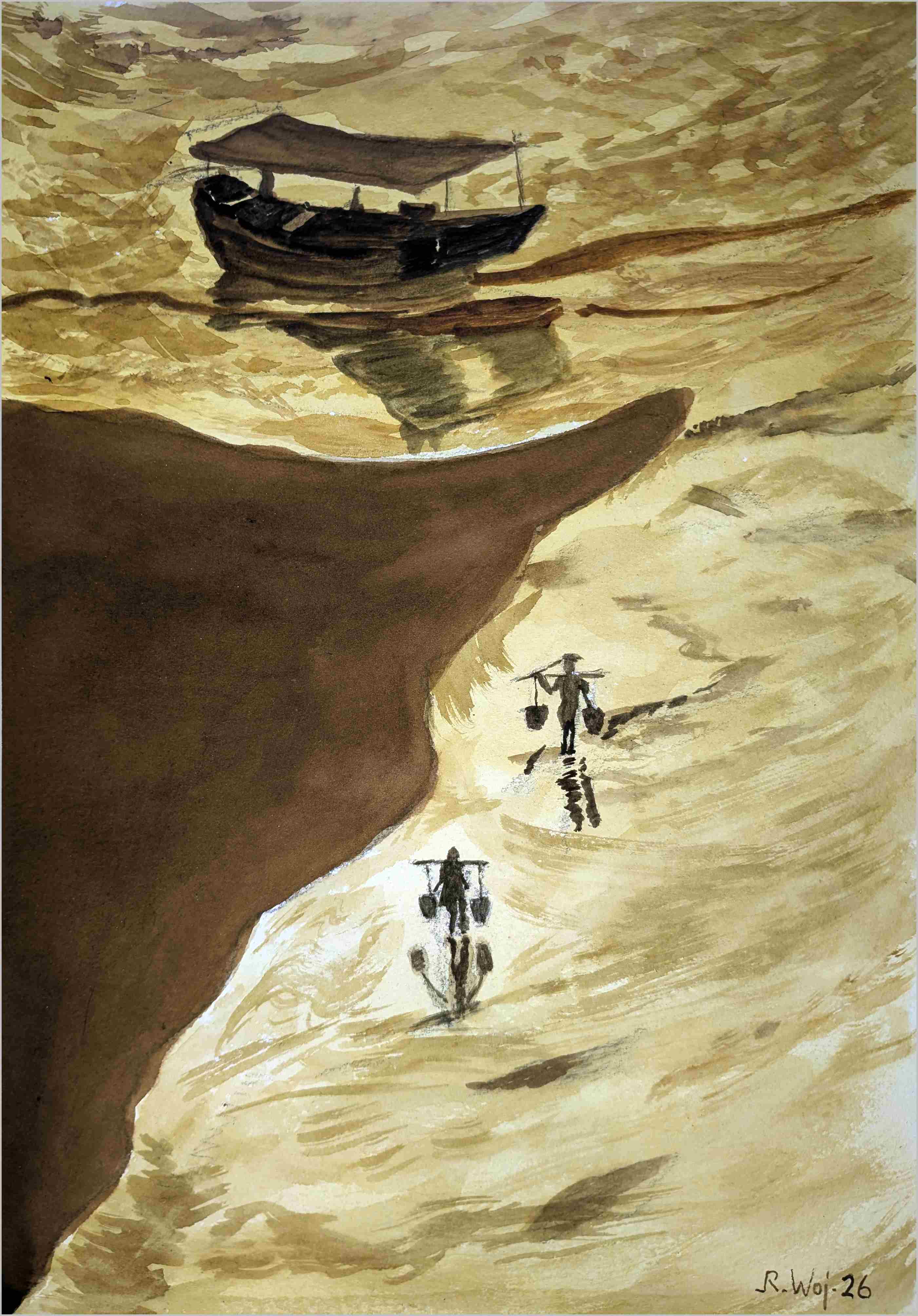   Fischer am Roten Meer